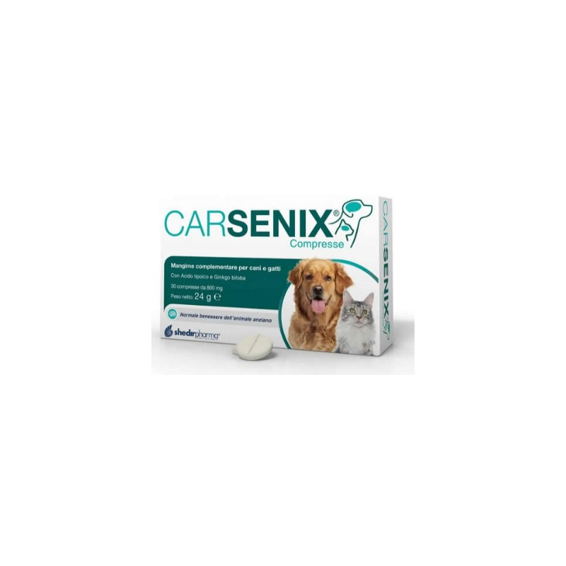 Carsenix Integratore per Cani e Gatti 30 Compresse