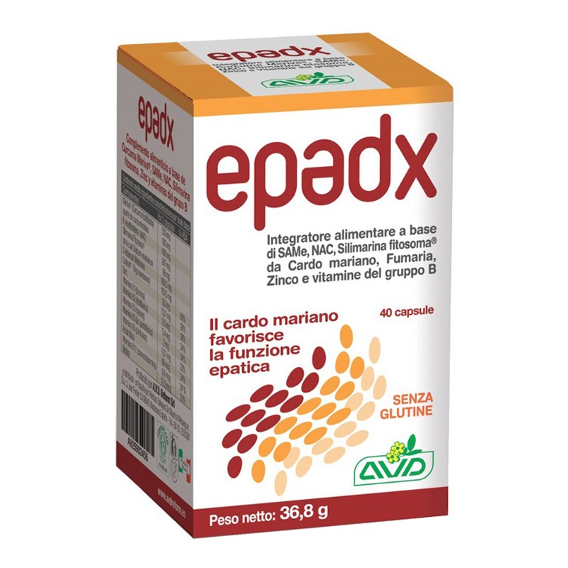 EpaDx AVD Integratore Depurativo Fegato 40 Capsule