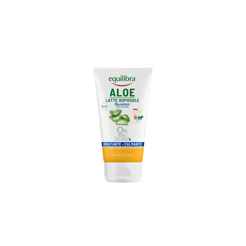 Equilibra Aloe Latte Doposole Bambini Idratante 150ml