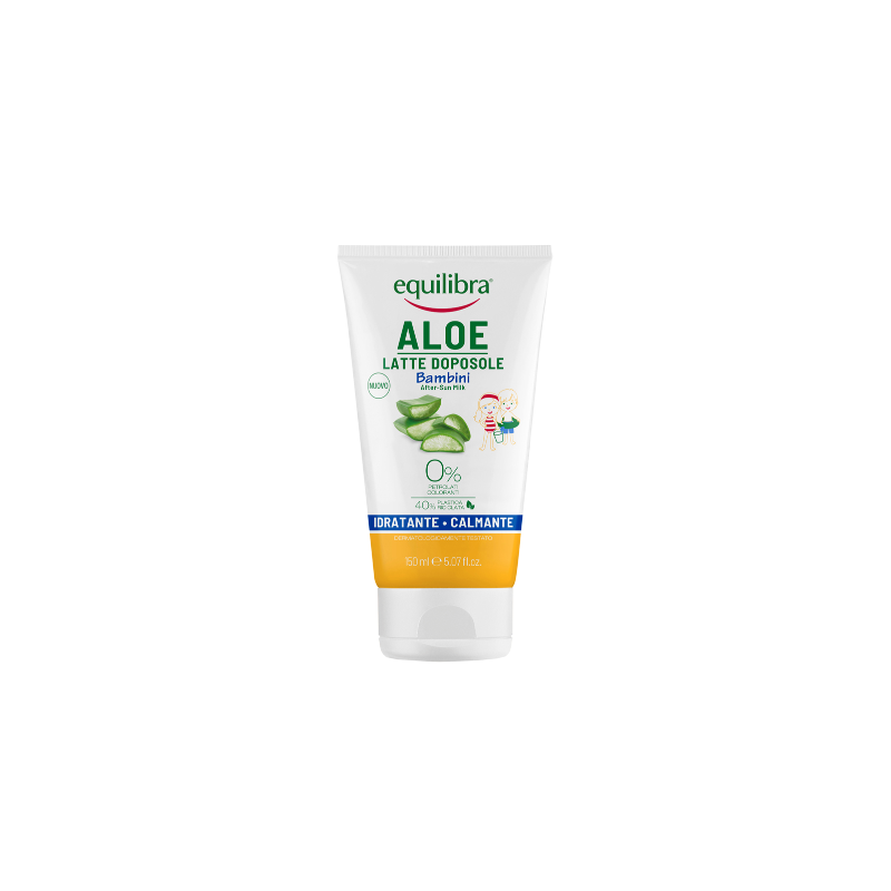 Equilibra Aloe Latte Doposole Bambini Idratante 150ml Equilibra Aloe Latte Doposole Bambini Idratante 150ml