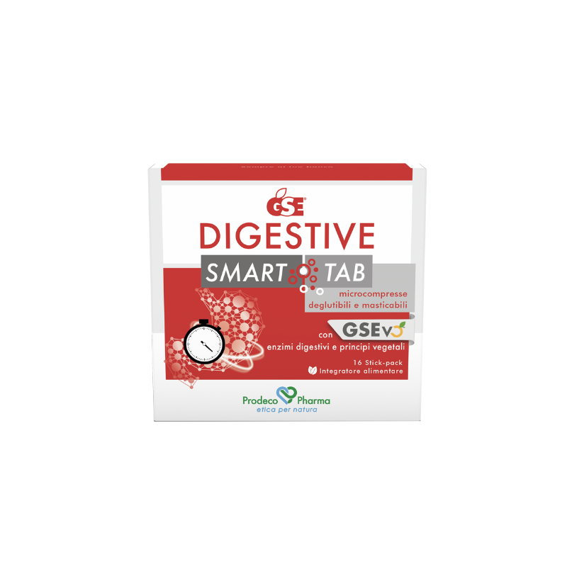 GSE Digestive Smart Integratore per Digestione 16 Stick