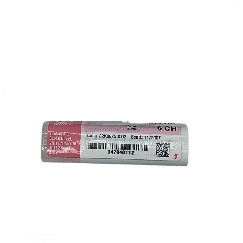 Cemon Hepar Sulfur 6CH Granuli Omeopatici Tubo da 6gr Cemon Hepar Sulfur 6CH Granuli Omeopatici Tubo da 6gr