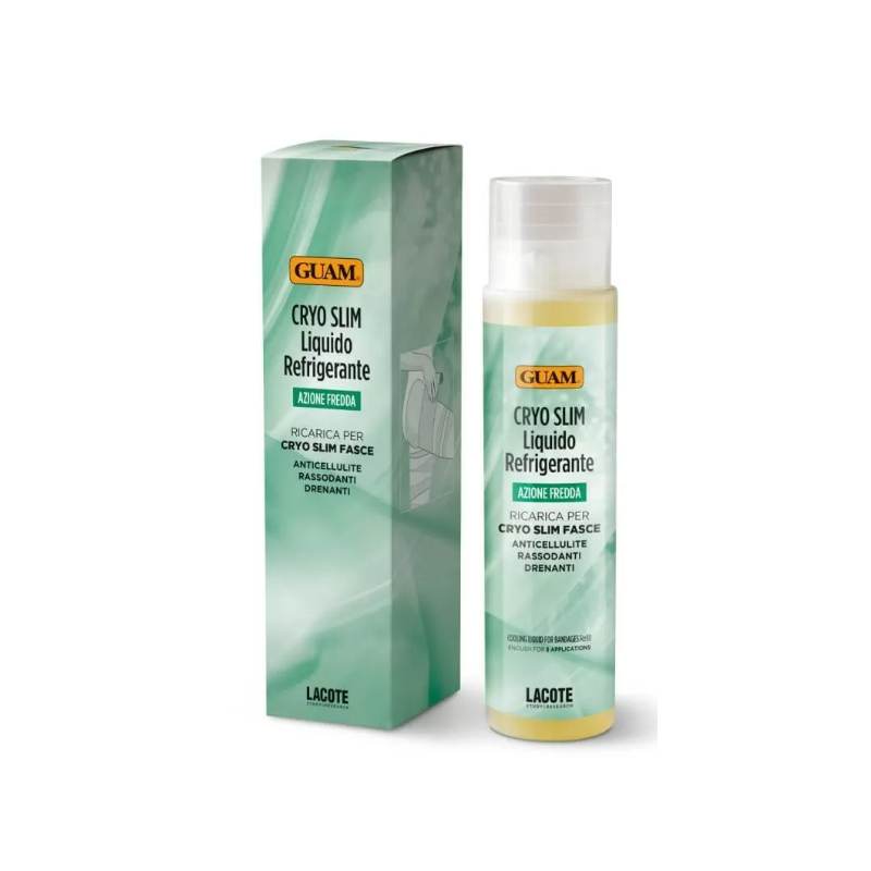 Guam Cryo Slim Liquido Refrigerante Anticellulite Drenante 250ml Guam Cryo Slim Liquido Refrigerante Anticellulite Drenante 250ml