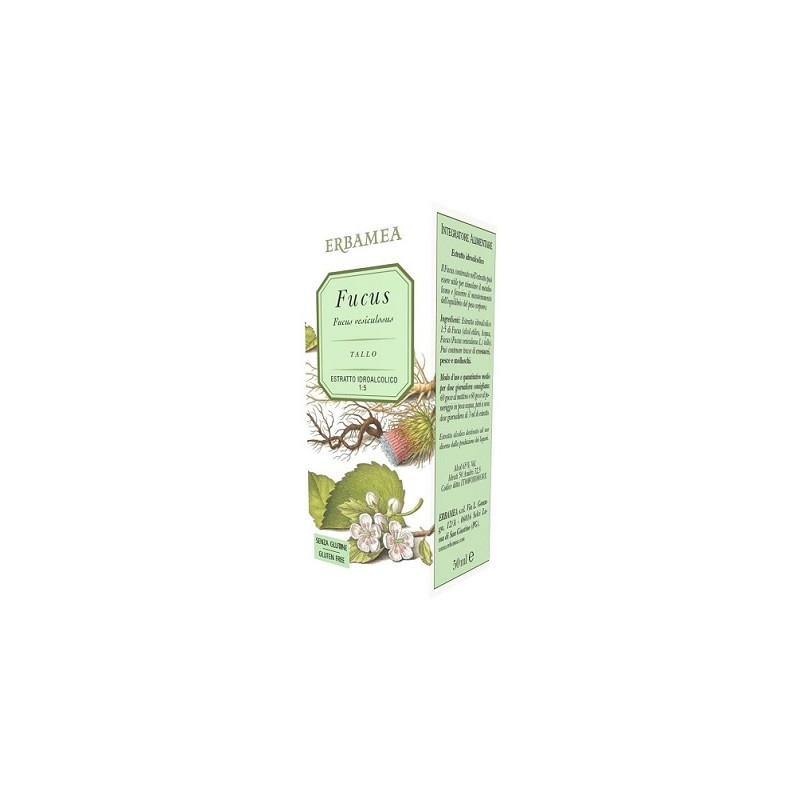 Erbamea Fucus Integratore per Metabolismo 50ml Erbamea Fucus Integratore per Metabolismo 50ml