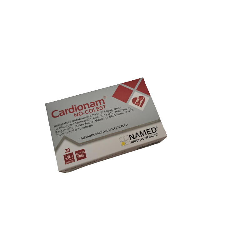 Named Cardionam No Colest Integratore per il Colesterolo 30 Compresse