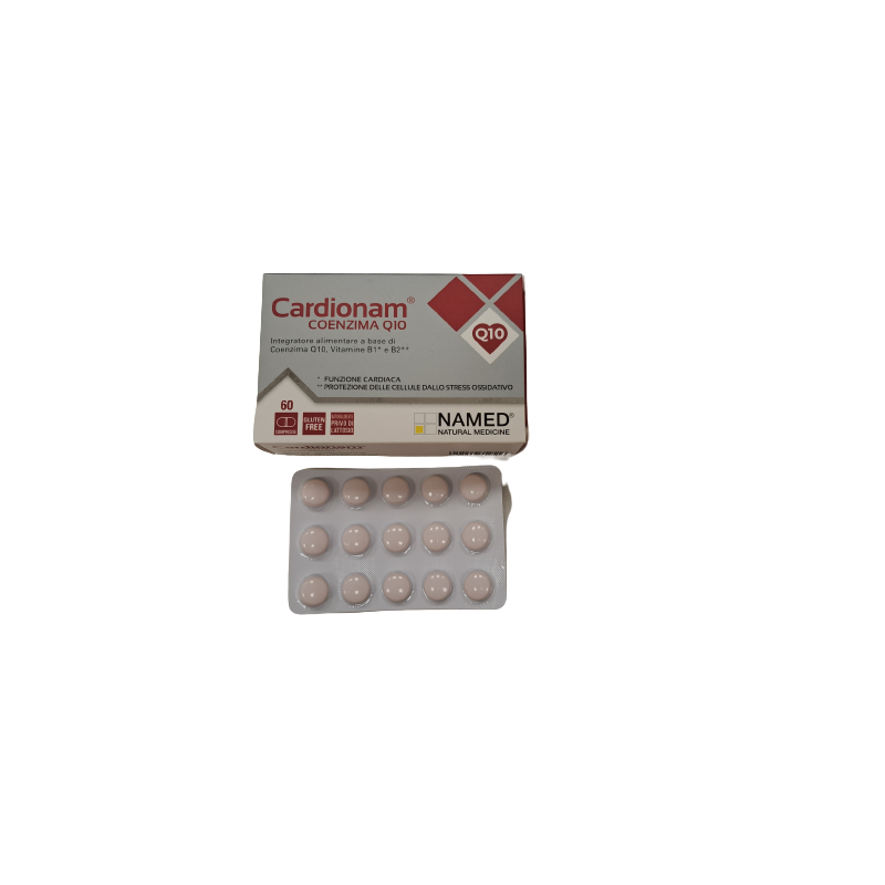 Named Cardionam Coenzima Q10 Integratore Antiossidante 60 Compresse