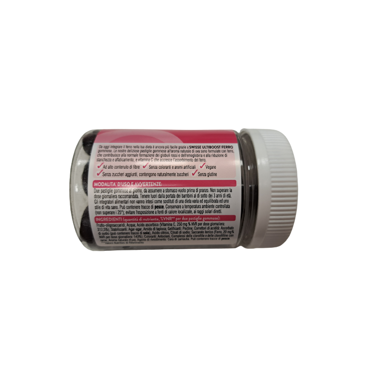 Swisse Ferro Integratore per Assorbimento Ferro 40 Caramelle Gommose Swisse Ferro Integratore per Assorbimento Ferro 40 Caramelle Gommose