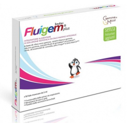 Fluigem Plus Bambini Integratore di Vie Respiratorie e Gola 8 Fiale Fluigem Plus Bambini Integratore di Vie Respiratorie e Gola 8 Fiale