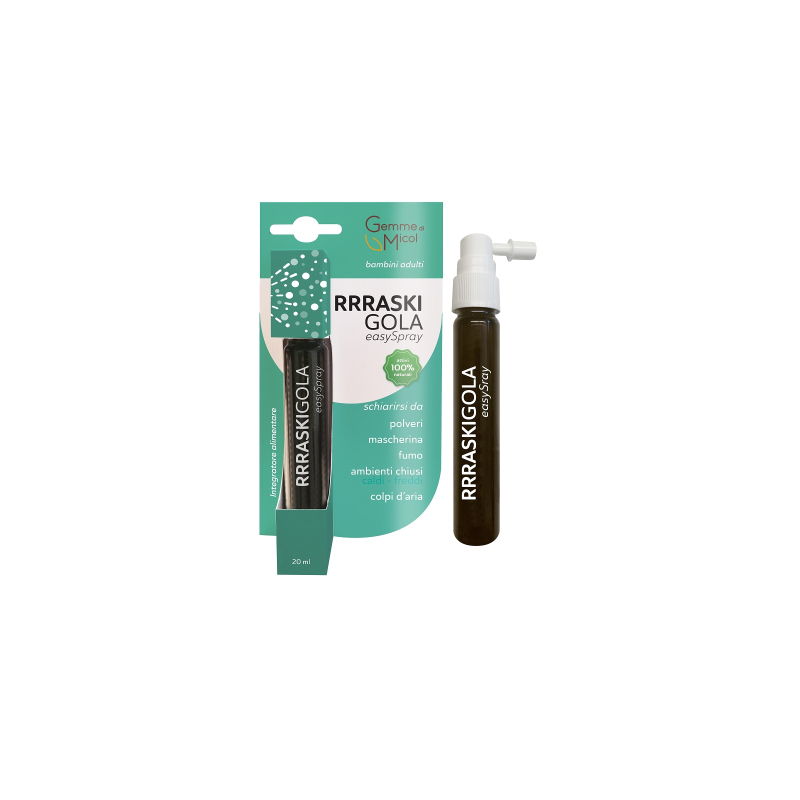 mme Di Micol Rrraski Gola Integratore per Gola e Tosse 20ml mme Di Micol Rrraski Gola Integratore per Gola e Tosse 20ml