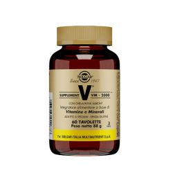 Solgar Supplement V VM 2000 Integratore Energetico 60 Tavolette Solgar Supplement V VM 2000 Integratore Energetico 60 Tavolette