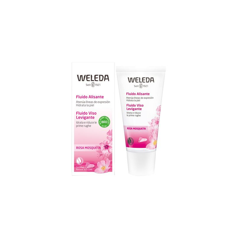 Weleda Fluido Levigante Viso Rosa Mosquesta 30ml Weleda Fluido Levigante Viso Rosa Mosquesta 30ml