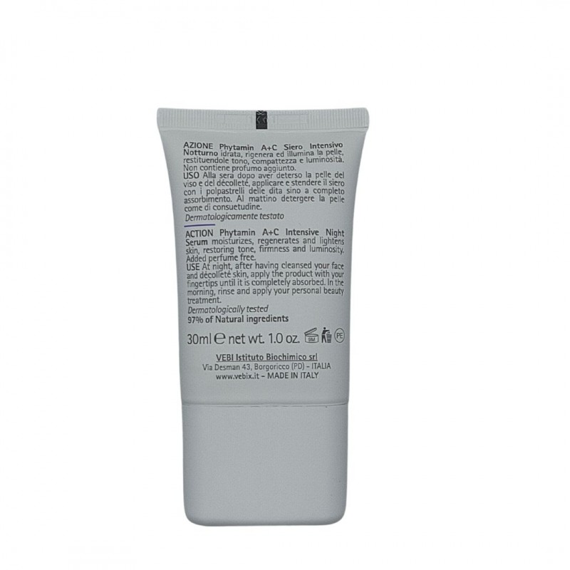 Vebix Phytamin Siero Intensivo Notturno Idratante e Rigenerante 30ml Vebix Phytamin Siero Intensivo Notturno Idratante e Rigenerante 30ml