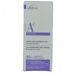 Vebix Phytamin Crema Viso A+C Nutriente Antirughe Riparatore 50ml