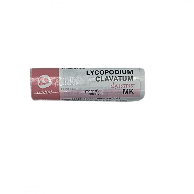 Cemon Lycopodium Clavatum MK Granuli Omeopatici Tubo da 6gr Cemon Lycopodium Clavatum MK Granuli Omeopatici Tubo da 6gr