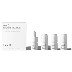 Face D Vitamina C Pura 16% in Acido Ialuronico Antirughe 4 Flaconcini da 4ml
