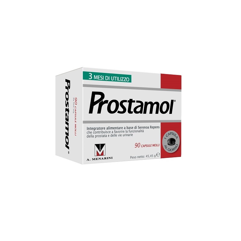 Prostamol Integratore per Prostata 90 Capsule Formato Convenienza