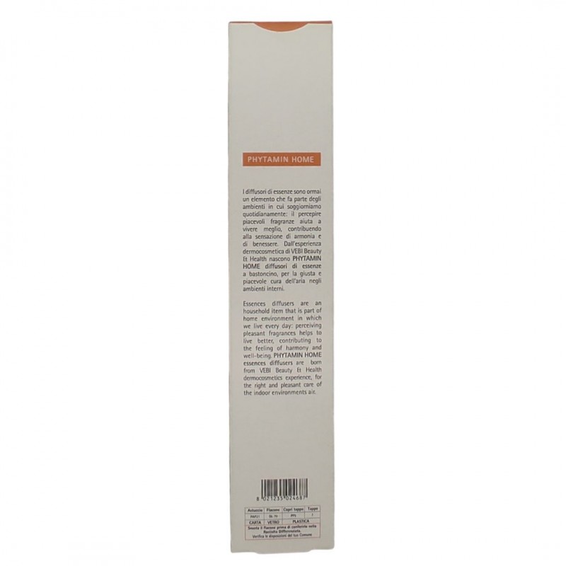 Vebix Phitamin Home Diffusore di Essenze Agrumi 125ml Vebix Phitamin Home Diffusore di Essenze Agrumi 125ml