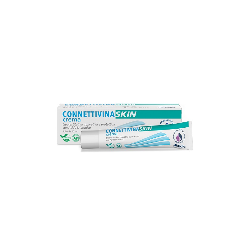formato di Connettivina Skin Crema Riparativa Pelle Fragile 50ml formato di Connettivina Skin Crema Riparativa Pelle Fragile 50ml