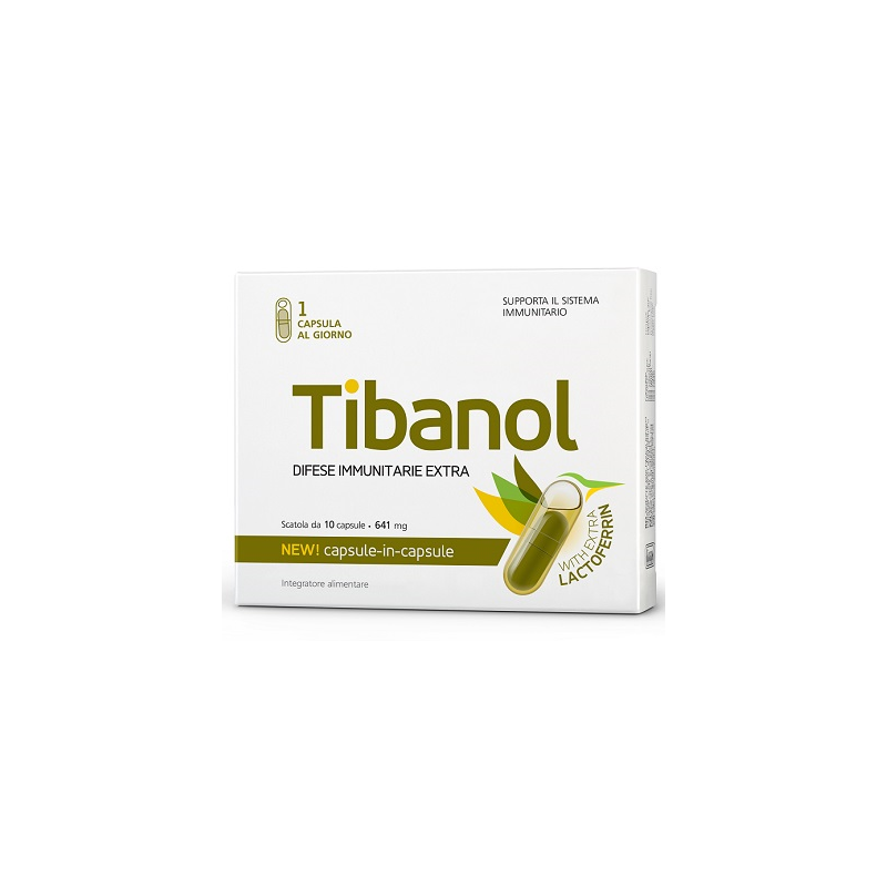 Tibanol Integratore per Difese Immunitarie 10 Capsule Tibanol Integratore per Difese Immunitarie 10 Capsule