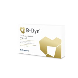 B-Dyn NF Integratore di Vitamina B 30 Compresse in blister contenuto in una scatola
