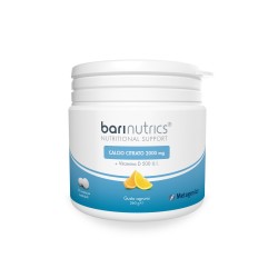 Metagenics Barinutrics Calcio Integratore per Ossa Gusto Agrumi 90 Compresse Masticabili in blister contenuto in una scatola Metagenics Barinutrics Calcio Integratore per Ossa Gusto Agrumi 90 Compresse Masticabili in blister contenuto in una scatola
