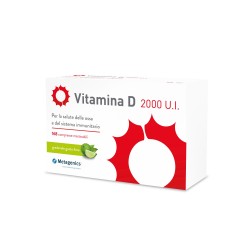 Metagenics Vitamina D 2000 U.I. 168 Compresse Masticabili in blister contenuto in una scatola