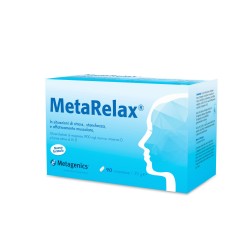 MetaRelax Integratore per Stress e Stanchezza 90 Compresse in blister contenuto in una scatola