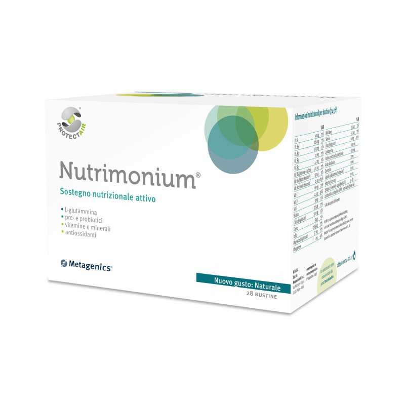Nutrimonium Naturale con Fermenti Lattici e Vitamine per Intestino 28 Bustine