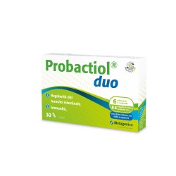 Probactiol Duo Integratore 30 Capsule in blister contenuto in una scatola
