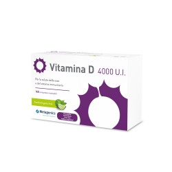 Metagenics Vitamina D 4000 U.I. 168 Compresse Masticabili in blister contenuto in una scatola