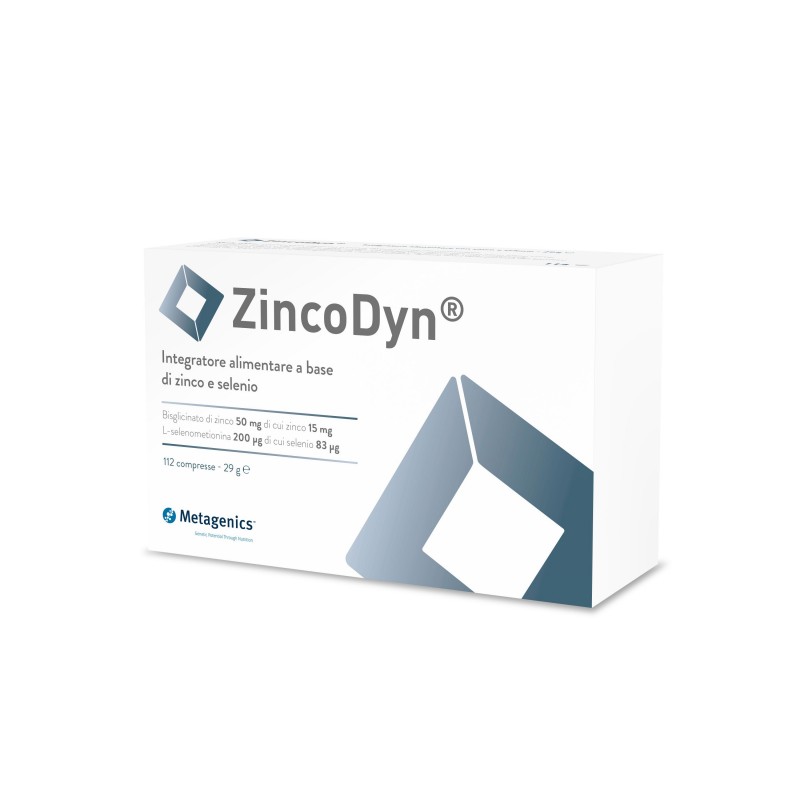 Metagenics Zincodyn Integratore per Sistema Immunitario 112  Compresse in blister contenuto in una scatola