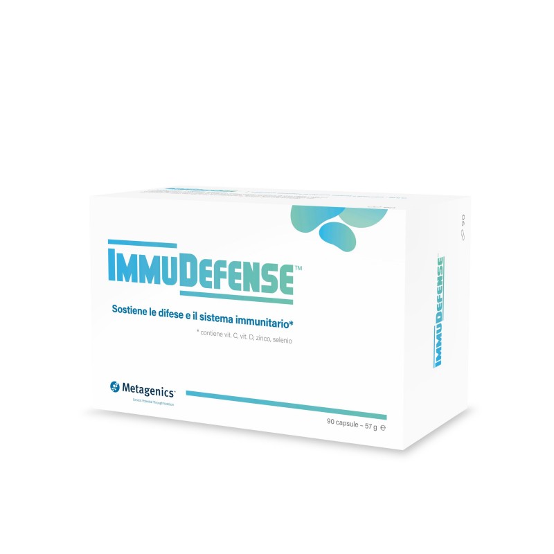 Metagenics Immudefense Integratore per Difese Immunitarie 90 Capsule in blister contenuto in una scatola