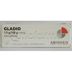 Gladio Crema Antinfiammatoria ed Antidolorifica 50 gr 1,5 gr/100 gr