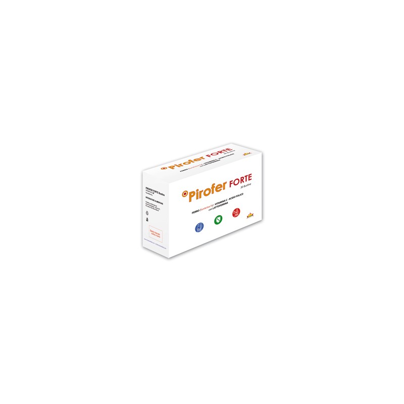 Pirofer Forte Integratore di Ferro 30 Bustine Singole
