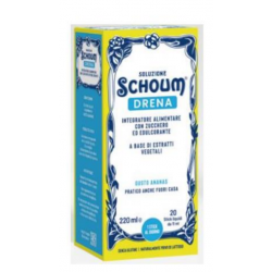Soluzione Schoum Drena Integratore Drenante Gusto Ananas 20 Stick Liquidi Soluzione Schoum Drena Integratore Drenante Gusto Ananas 20 Stick Liquidi