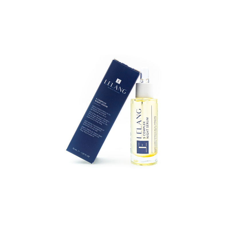 LeLang 5 Complex Siero Notturno Nutriente Anti Invecchiamento 30ml