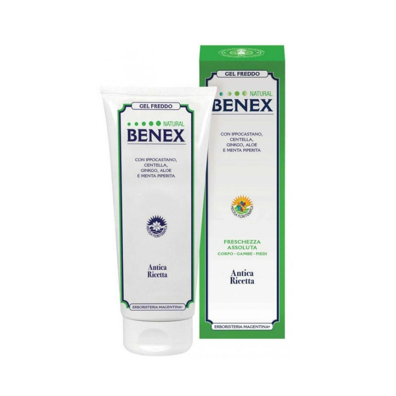 tubetto Erboristeria Magentina Natural Benex Gel Freddo Corpo Gambe e Piedi 200ml tubetto Erboristeria Magentina Natural Benex Gel Freddo Corpo Gambe e Piedi 200ml