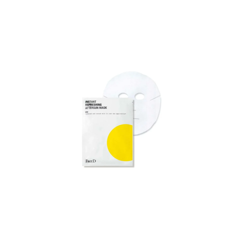 Face D Maschera Doposole Lenitiva Idratante Rinfrescante 1 Pezzo Face D Maschera Doposole Lenitiva Idratante Rinfrescante 1 Pezzo