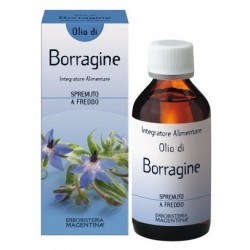 Erboristeria Magentina Borragine Olio Vegetale per Pelle 100ml