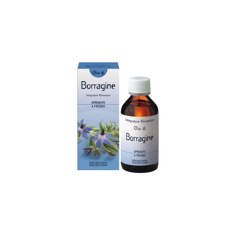 Erboristeria Magentina Borragine Olio Vegetale per Pelle 100ml