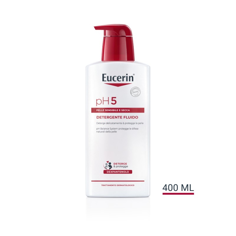 Eucerin pH5 Detergente Fluido Pelle Irritata 400 ml