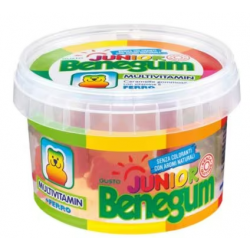 Benegum Junior Integratore Multivitaminico + Ferro 130g Benegum Junior Integratore Multivitaminico + Ferro 130g