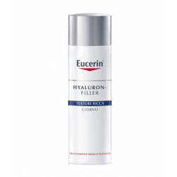 Eucerin Hyaluron Filler Texture Ricca per Pelli Secche Crema Viso da Giorno 50ml Eucerin Hyaluron Filler Texture Ricca per Pelli Secche Crema Viso da Giorno 50ml