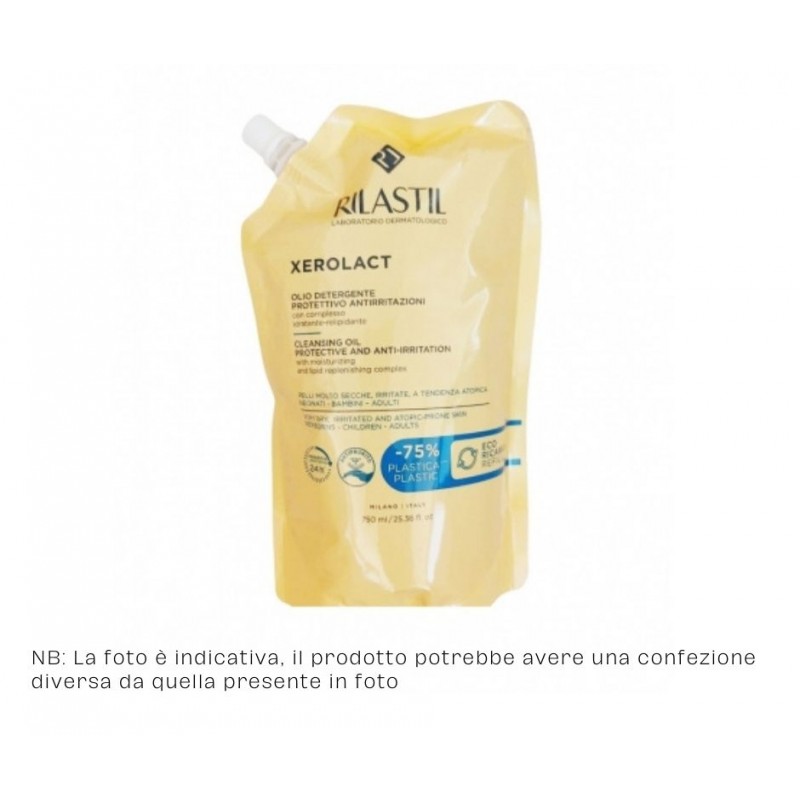 ricarica Rilastil Xerolact Olio Detergente Ricarica 750ml ricarica Rilastil Xerolact Olio Detergente Ricarica 750ml
