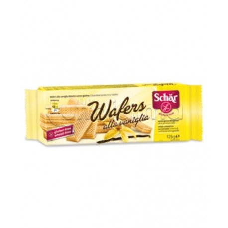 Schar Wafers Vaniglia Senza Glutine Snack 125 g Schar Wafers Vaniglia Senza Glutine Snack 125 g
