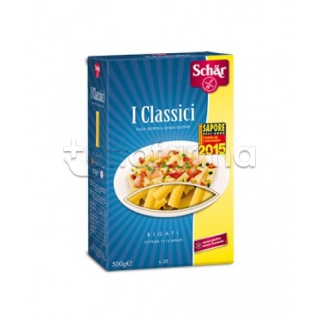 Schar Pasta Senza Glutine Rigati 500g