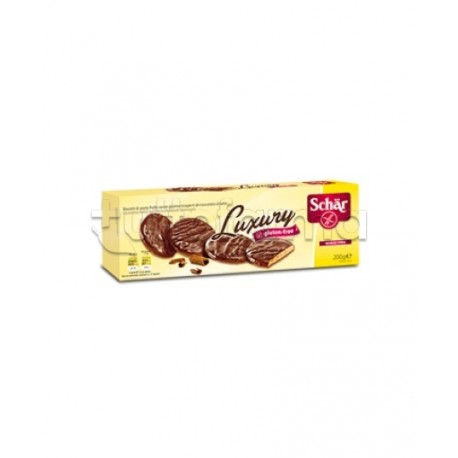 Schar Luxury Biscotti di Pasta Frolla Cioccolato Senza Glutine 200 g Schar Luxury Biscotti di Pasta Frolla Cioccolato Senza Glutine 200 g