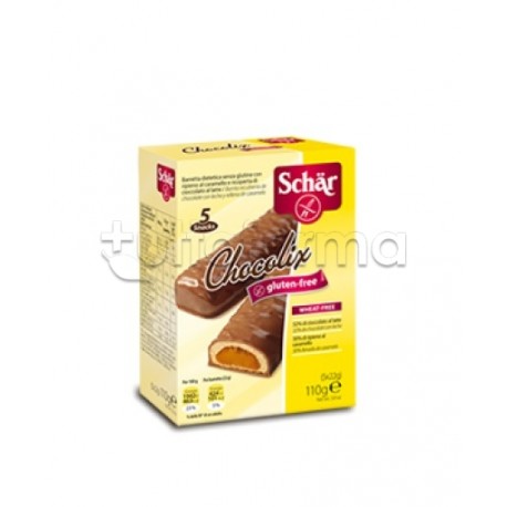 Schar Chocolix Barrette Senza Glutine 110g (5x22g)