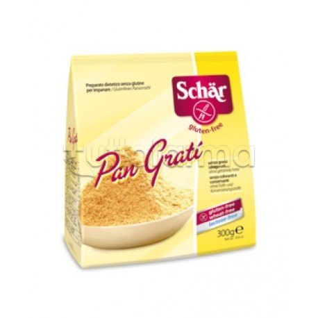 Schar Pan Gratí Preparato Per Impanare Senza Glutine 300g Schar Pan Gratí Preparato Per Impanare Senza Glutine 300g