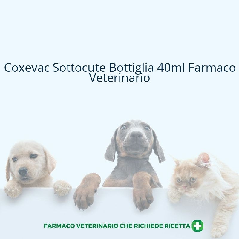 Coxevac Sottocute Bottiglia 40ml Farmaco Veterinario
